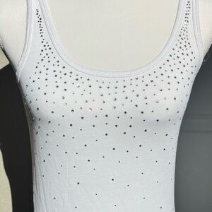 Michael Stars Embellished Gem Tank Top